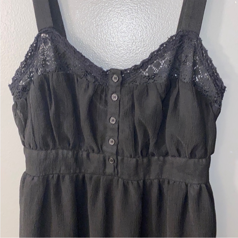 Urban Outfitters Kimchi Blue Sleeveless Midi Dress size Small Black - Picture 3 of 7
